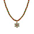 thumbnail image 5 of Conjunto de 2 piezas de collares de Navidad para mujer, collar con colgante de cristal, regalo de Navidad, joyería para niñas JAMW Sencillez, 5 of 5