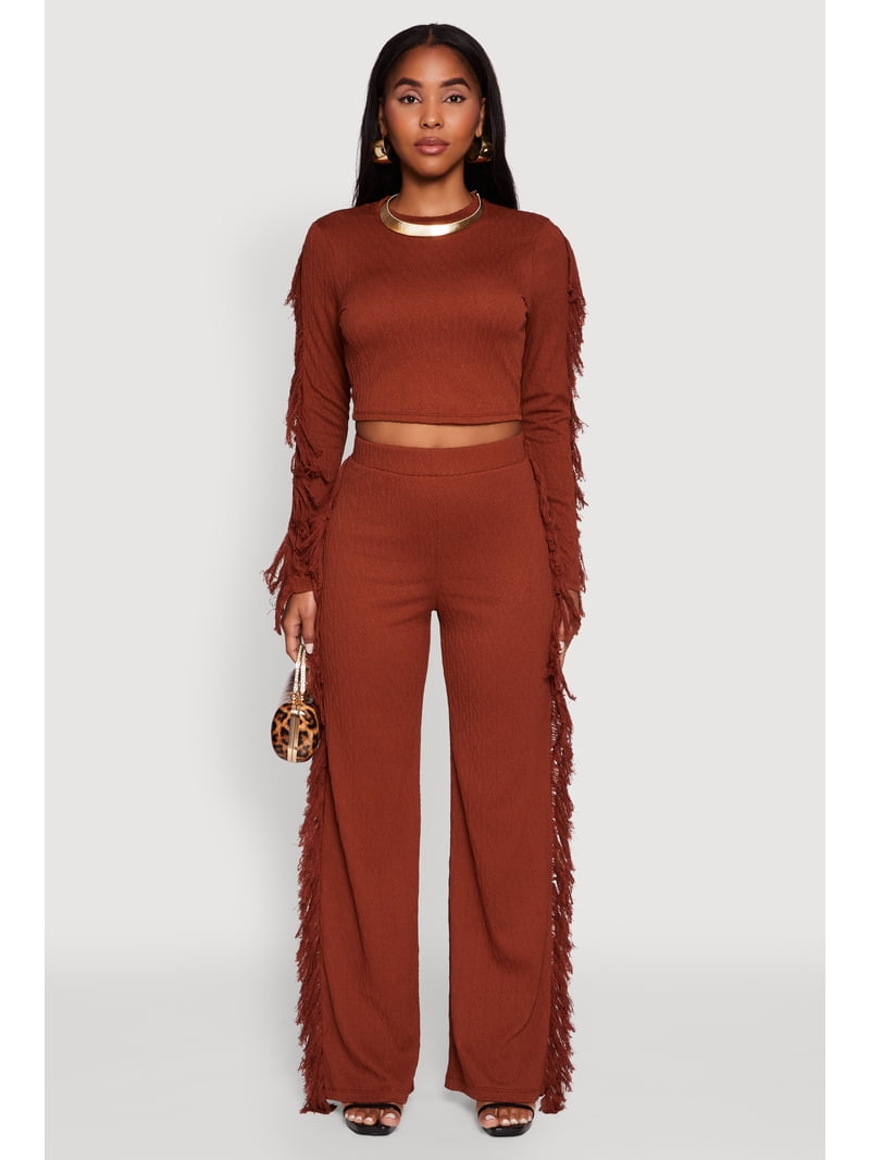 トップス Acka fringe american sleeve tops fringe american sleeve tops – Acka online store