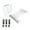 White, variant on Vertical Graphics Card Holder Bracket GPU Mount Video Card VGA Support Holder