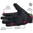 thumbnail image 3 of Guantes para Motociclista Hanylish Antideslizante Talla XXL Negro-Verde, 3 of 4