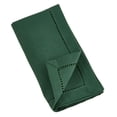 thumbnail image 2 of SARO 6307.JG6S 6 in. Square Classic Hemstitch Border Cocktail Napkin - Jasper Green  Set of 12, 2 of 5