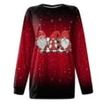 thumbnail image 4 of Fheaev Ugly Christmas Sweatshirt For Women Graphic Christmas Tree Printed Winter Holiday Pullovers T-Shirt Blouse Top Crew-Neck Long-Sleeved Loose Casual Funny Christmas Sweaters, 4 of 5