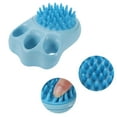 thumbnail image 3 of Unique Bargains 1 Pc Durable Claw Shape Pet Grooming Bath for Dog for Cat 4.25"x3.35"x1.78" Blue, 3 of 6