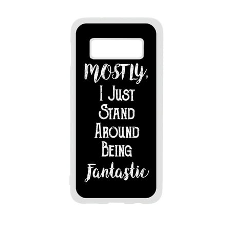 Fantastic Quote In Black And White Novelty Design White Rubber