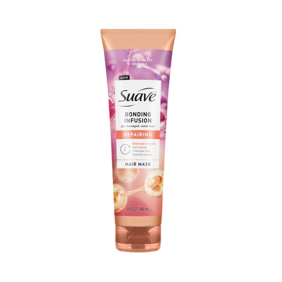Suave Bonding Infusion Repairing Hair Mask, 9 oz.