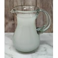 thumbnail image 3 of Mexican Hand Blown Glass Pitcher  Natural Clear Design 84 oz, 3 of 7