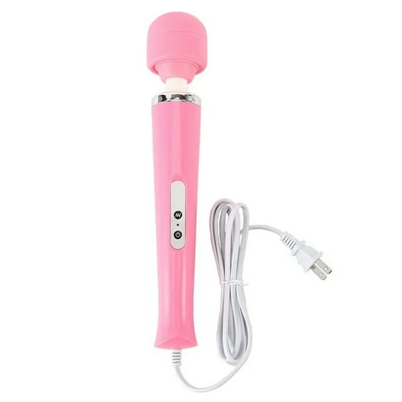 GlamEssence USB Wand Massager With 10 Powerful Speeds And Vibration Patterns Personal Body Massager For Back Neck 360° Bendable