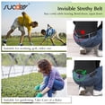 thumbnail image 7 of SUOSDEY No Buckle Belts for Men Women,Nylon Elastic Belts Invisible Buckleless Belt 4 pack, 7 of 7