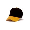 thumbnail image 2 of Top Headwear Adjustable Hook and Loop Closure - Black/Orange, 2 of 3