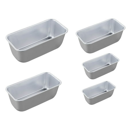 

Homemaxs 5Pcs Toast Molds Non Stick Baking Molds Bread Making Molds Birthday Gift