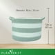 thumbnail image 5 of Planterist Cesta Organizadora Mediana Tejida – Algodón Lavable, Plegable y Portable – Multiusos 30x18.5 cm para Almacenaje, Decoración y Ropa Sucia (Santa Catarina), 5 of 9