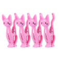 thumbnail image 2 of Bag Clips With Cat Sealing Clips 4Pcs Pink Household Items Insect-Proof, 2 of 4