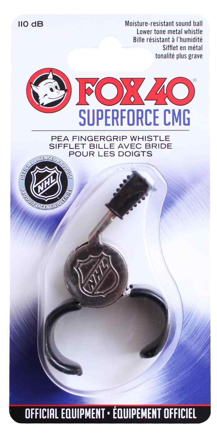 FOX 40 Cmg Whistle With Finger Grip Official Hockey Refereeand Coach F040-CMG 