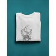 thumbnail image 3 of Female Fairy Of The Nature Sweatshirt Men -Image by Shutterstock, Male 5X-Large, 3 of 4