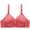 Pink##1, variant on Jsaierl Womens Bras No Wire Push Up Underwire Bra Seamless Comfy Bralettes Elegant Full Figure T-Shirt Bras