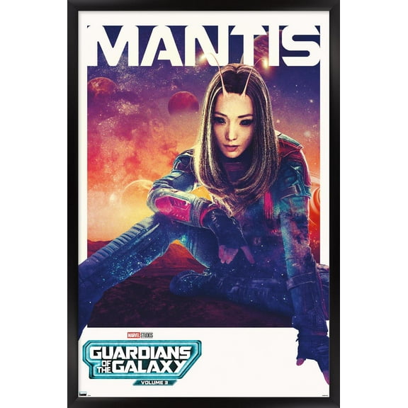 Marvel Guardians of the Galaxy Vol. 3 - Mantis One Sheet Wall Poster, 22.375" x 34" Framed