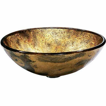 Antique Copper Hammered Vessel Sink - Vigo Glass Vessel Bathroom Sink, Copper Shapes