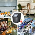 Nugget Ice Maker Countertop, Wamife Portable Ice Machine, Make 26 lbs