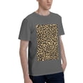 thumbnail image 2 of Bingfone Leopard Print Men'S Loose Fit Short-Sleeve Pocket T-Shirt, 2 of 7