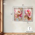 thumbnail image 5 of Blush Pink Botanical Reverie Duo Shadowbox Print Living Room Wall Art by Art Remedy, White Frame, 30 x 45, 5 of 6