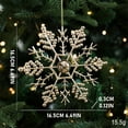 thumbnail image 3 of WMGHA Acrylic Gold Ballerina Ornament, Christmas Tree Ornaments Acrylic Clear Hanging Crystals for Christmas Decor Hand Blown Art Ornaments with Ropes for Xmas Party Decorations, 3 of 9