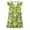 Z01-Yellow, variant on MUXiin Girls' Dresses Size 10-12 Flower Flutter Ruffled A-Line Summer Dress Oversized Comfy Flower Summer Dresses for Girl