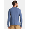 thumbnail image 4 of George Men's and Big Men's Cotton Crewneck Tee with Long Sleeves, 3-Pack, Sizes XS-3XL, 4 of 8