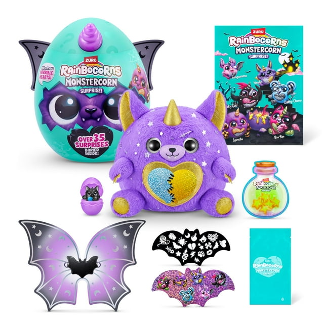 Juguete Rainbocorns Monstercorn Surprise Werewolf con 35 sorpresas
