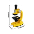 thumbnail image 3 of DPTALR HD 1200 Times Microscope Toy Set Biological Science Experiment Equipment Children's Educational Science And Education Gift Christmas Gift, 3 of 4