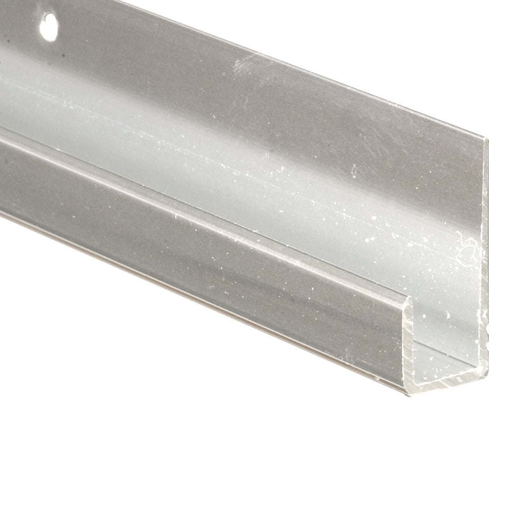 MP10387 Mirror Bottom "J" Channel Hanger, 72 in., Extruded Aluminum