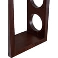 thumbnail image 4 of Wall Mounted Wood Vertical Wine Rack Holder Storage Shelf Organizer for 4 Bottles - Home, Kitchen, Dining Room Bar 4 Bottle Wall Wine Rack/Wine Racks countertop/Solid Wood Wine Rack (Walnut), 4 of 4