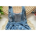 thumbnail image 6 of KIDSCOOL SPACE Baby 3D Bunny Cartoon Soft Cotton Knitted Jeans Overalls,3-6 Months, 6 of 6