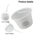 thumbnail image 2 of LEFU Premium Pool Skimmer Basket Replacement for SP1070 SP1082 with Weighted Bottom and Lockable Handle, Compatible with for Aladdin Hayward Swimquip Pentair, for Durable Construction, 2 of 10