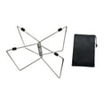 thumbnail image 3 of Soporte de enfriamiento plegable, soporte para caja de hielo, soporte para cubo de hielo, accesorios para viajes, actividades al aire libre, barbacoa, Plata, 3 of 8