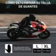 thumbnail image 2 of Guantes Para Moto Protección Pantalla Táctil Antideslizante, 2 of 8