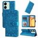 thumbnail image 5 of Funda tipo cartera GANGXUN para Xiaomi Redmi 13C 4G , diseño girasol, cuero PU, soporte, cierre magnético, tarjetero, 5 of 5