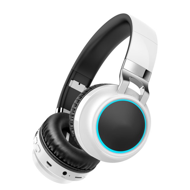 P60-Tarjeta de versión luminosa montada en la cabeza Auricular Bluetooth-blanco Adepaton 2033166-1