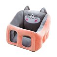 thumbnail image 2 of Asiento de bebé Funda de apoyo para sofá Silla de felpa Asiento de alimentación Piel Sin relleno (A) Tmvgtek Para estrenar, 2 of 9