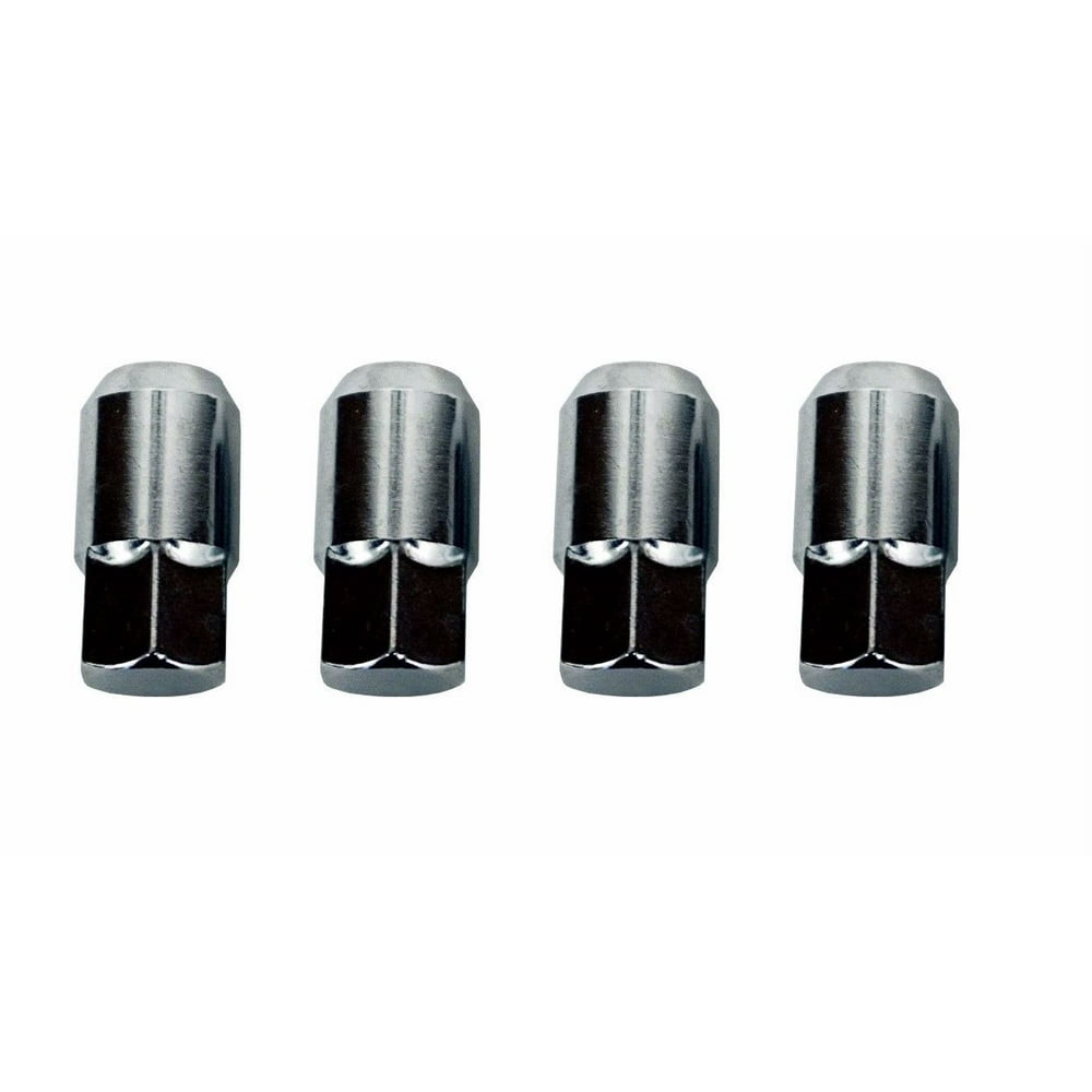 Chrome Lug Nut Set Metric, Long for STAR and Yamaha Golf Carts