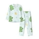 thumbnail image 1 of Balery Kawaii Frogs Pijama para Hombre de Dos Piezas con Manga Larga, Conjunto de Dormir y Descanso Suave con Bolsillos-Medium, 1 of 7