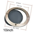 thumbnail image 1 of Lefu Gold 23456.5810Inch Speaker Net Cover Car Home Mesh Enclosure Frame Wire Grilles, 1 of 5