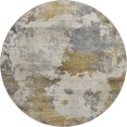 thumbnail image 2 of Addison Rugs Mayfield Premium Machine Washable Transitional Abstract Brown Round Rug, 8' x 8', 2 of 6