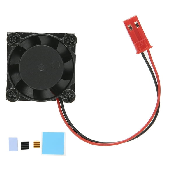For Raspberry Pi 4B Fan Kit with Builtin Heatsink Aluminum Radiator for Cooling 1G 2G 4G