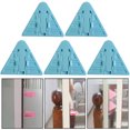 thumbnail image 1 of stanreset Verrou de Sécurité pour Bébé Enfant ABS Protection de Fenêtre Cadenas de Porte Coulissante pour Patio Garde-Robe Placard Bleu 5 Pcs, 1 of 6