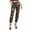 Green, variant on Shuttle tree Women Camouflage Cargo Trousers Casual Fashion Elastic Waist Long Pants