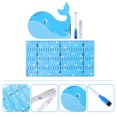 thumbnail image 4 of Miangastore Height Chart Blue 1 Set 7.1X6.3X0.6In Removable Without Residue, 4 of 8