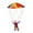 B, variant on BinKFF 2025 Christmas Parachute Santa Decorative Lights | Christmas Garden Hanging Parachuting Santa Light String | Warm Light/Colorful Leather String Lights Holiday Outdoor Christmas