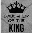 thumbnail image 2 of Daughter of the King Daddy Girl Tiara Bodysuit Jumper Girls Infant Baby Brisco Brands 12M, 2 of 6