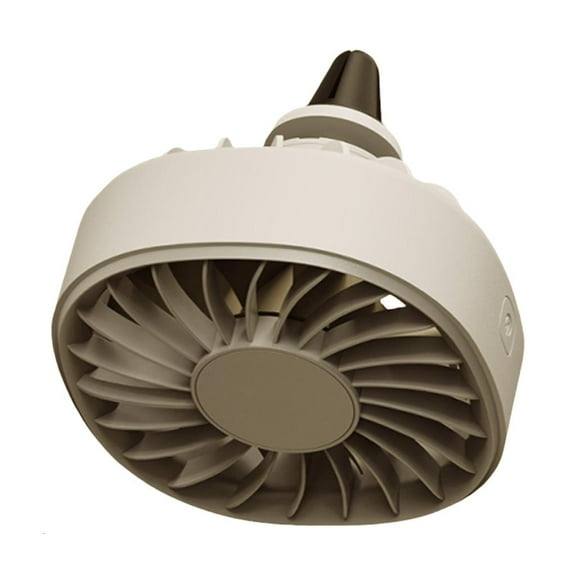 SIEYIO USB Powereds Car Vent Fan Colorful Lighting 360 Adjustable Quiet Mini Fan for Cooling In Vehicles Suvs