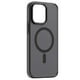 thumbnail image 1 of Funda TEKKU Matte Color para iPhone 15 PRO MAX Trans Negra Compatible con MagSafe, 1 of 5